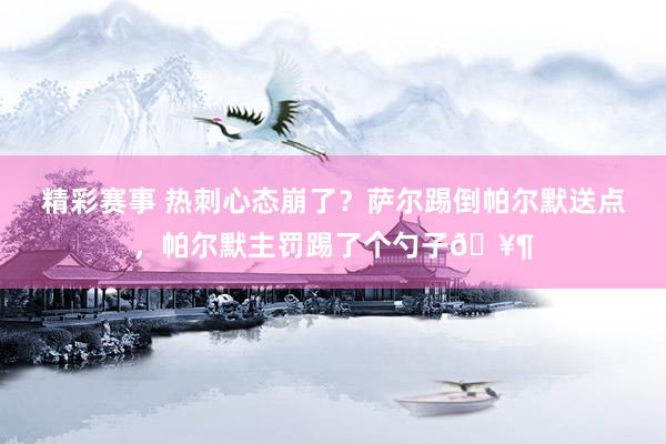 精彩赛事 热刺心态崩了？萨尔踢倒帕尔默送点，帕尔默主罚踢了个勺子🥶