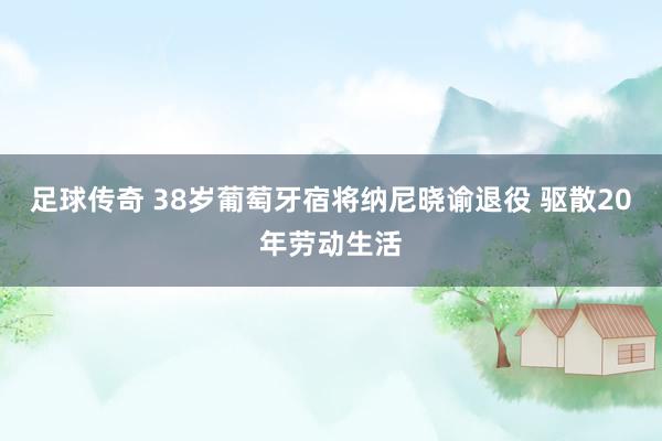 足球传奇 38岁葡萄牙宿将纳尼晓谕退役 驱散20年劳动生活